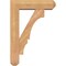 Ekena Millwork Balboa Craftsman Smooth Bracket w/ Offset Brace, Western Red Cedar, 5 1/2"W x 18"D x 26"H BKT0604X18X26BOA04SWR - alternate 4